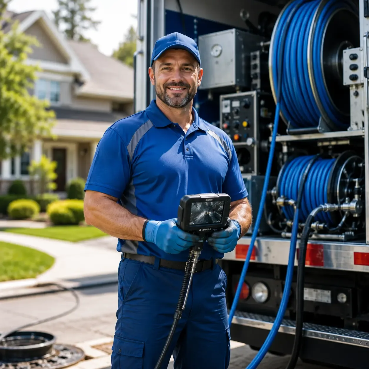 Local outdoor drain cleaning specialists in Easton, PA